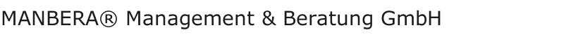 MANBERA® Management & Beratung GmbH